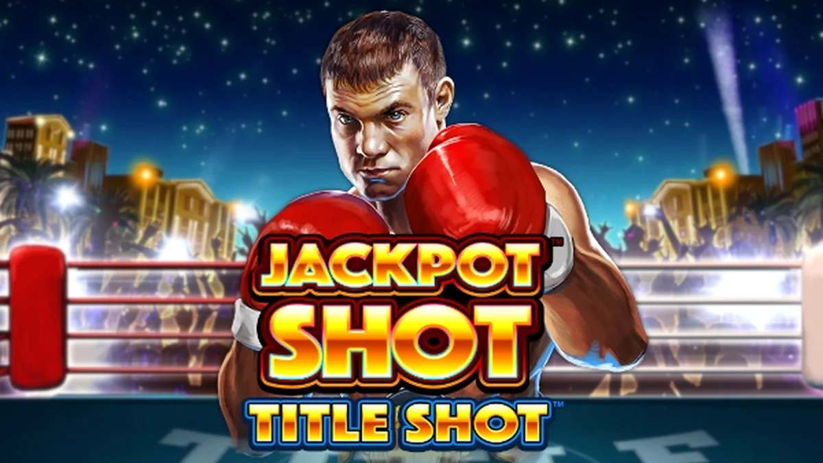 Tampilan visual slot Title Shot dengan desain modern dan elegan